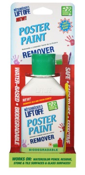 Poster Paint Remover
